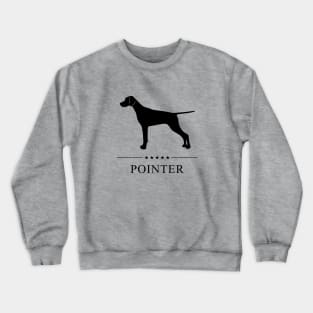 Pointer Black Silhouette Crewneck Sweatshirt